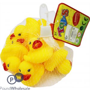 Squeaky Rubber Ducks Bath Toys 8pc