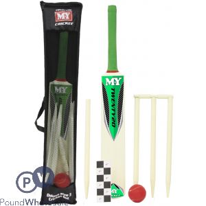 Cricket Set Size 3 In Mesh Carry Bag