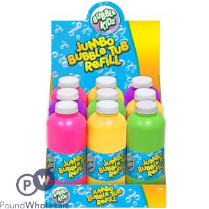 Bubble Kidz Jumbo Bubble Tub Refill 500ml