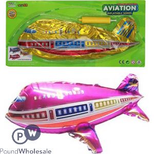 Inflatable Toy Plane With Pump