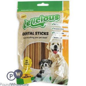 Delicious Healthy Dental Sticks Pack Of 10