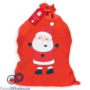 Giftmaker Red Basic Santa Sack
