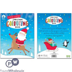 Festive Wonderland Super Jumbo Christmas Colouring Book