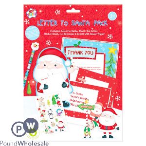 Kids Create Letter To Santa Pack With Pencil