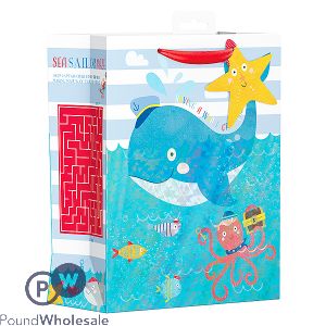 Giftmaker Whale Activity Gift Bag Medium
