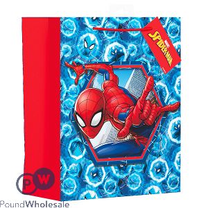 Marvel Superhero Spider-Man Gift Bag Large