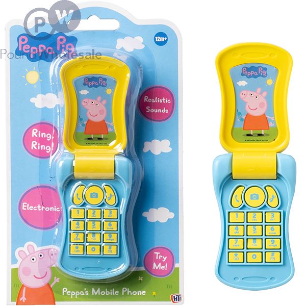 Peppa Pig Peppa s Electronic Flip Mobile Phone