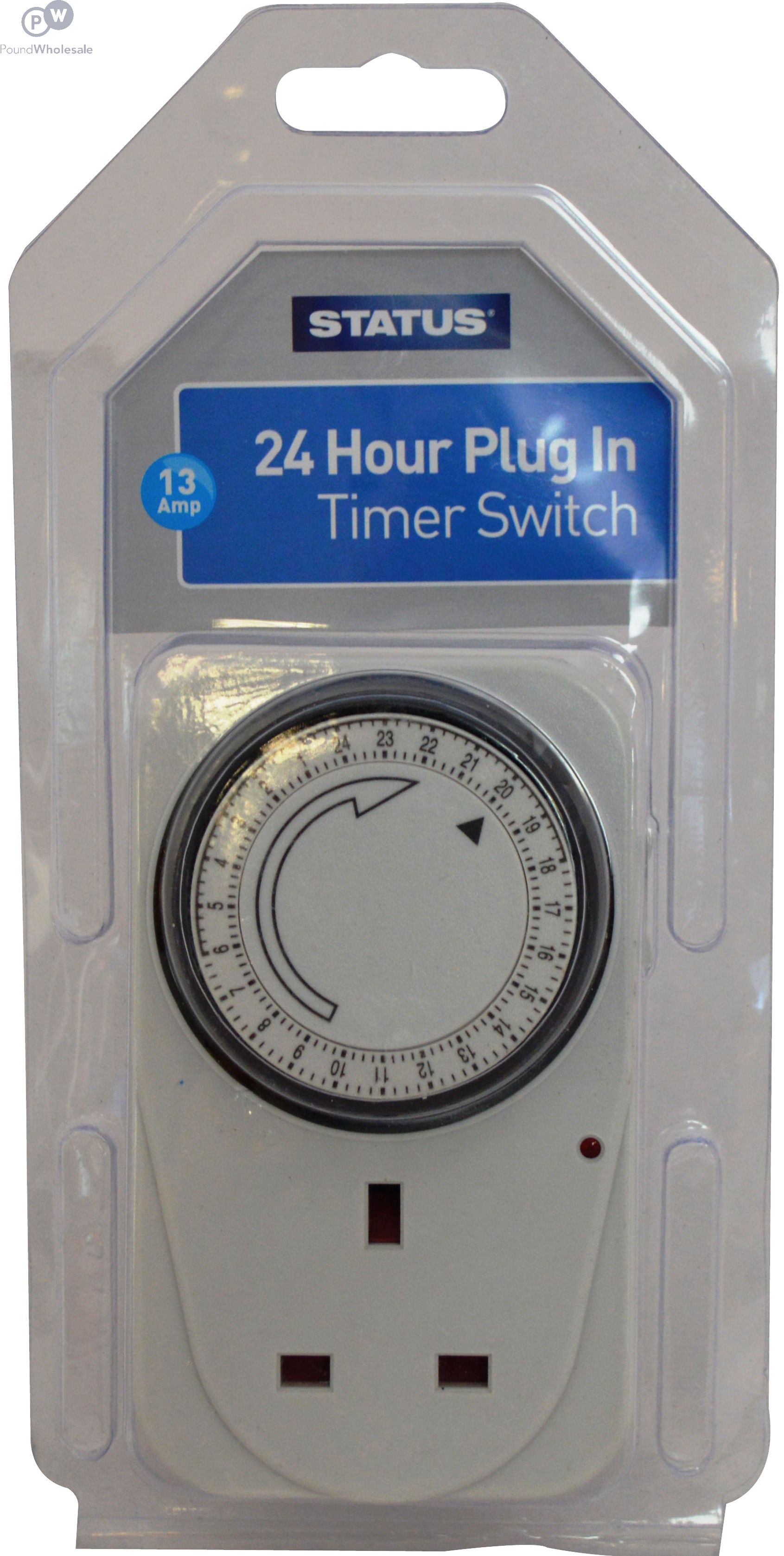 Status 24 Hour Plug In Timer Switch