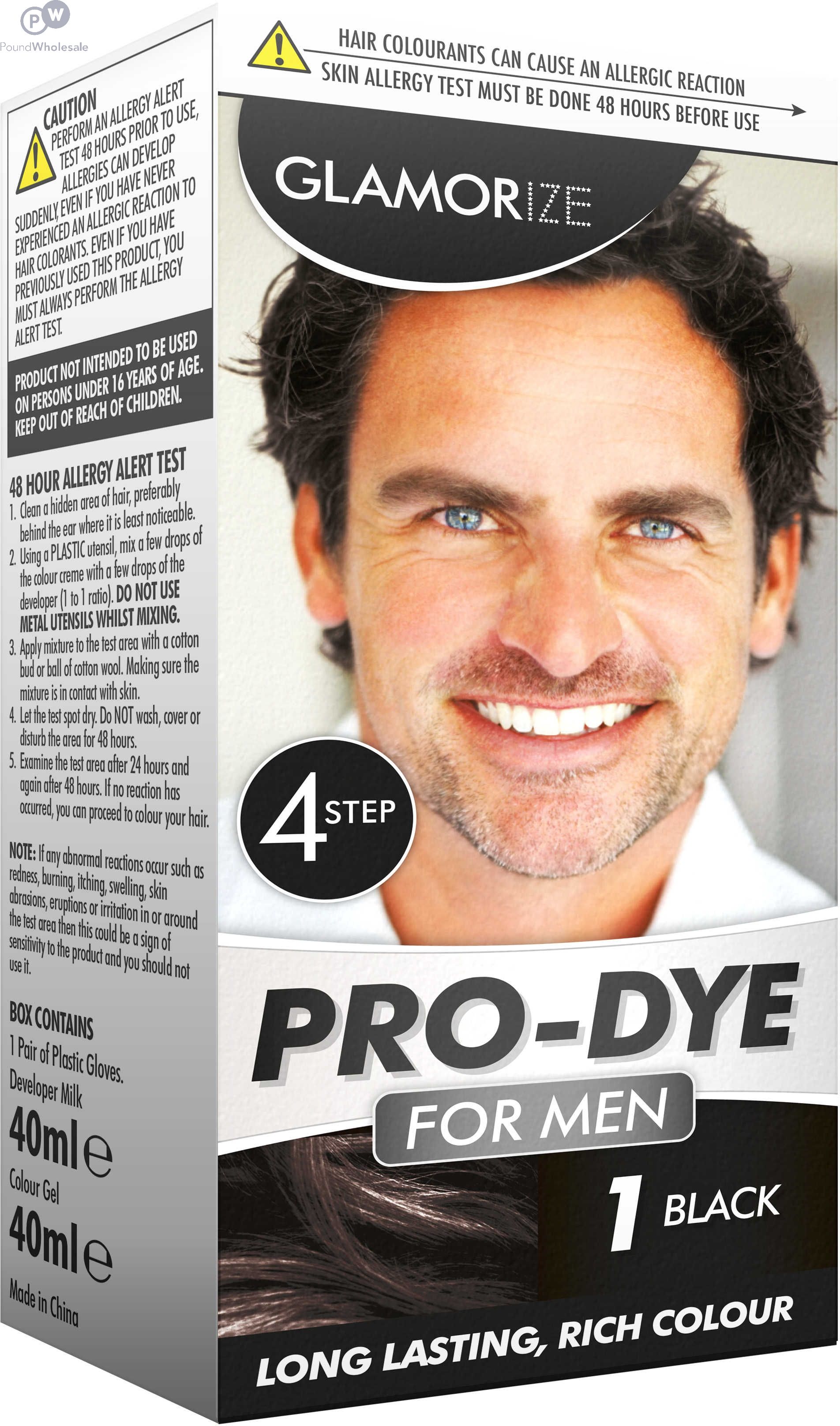 Wholesale Mens Permanent Black Pro-dye No.1