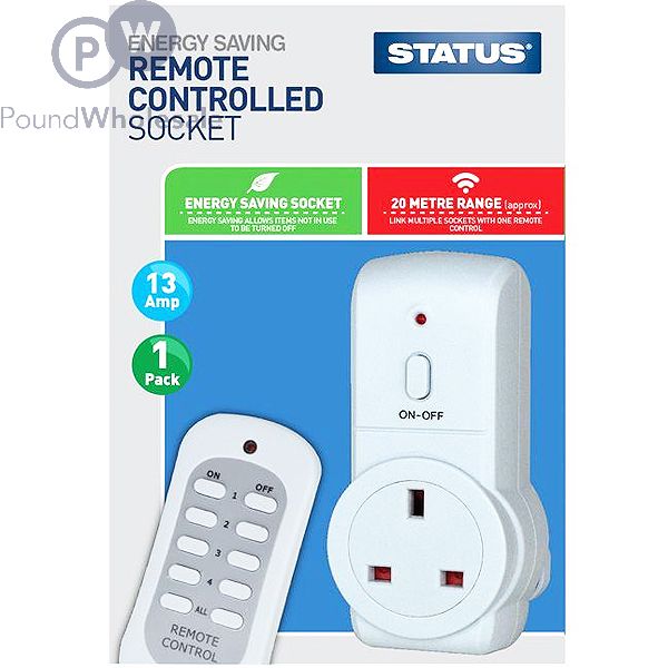 Remote Control Sockets - Box of 3 - Solon Security Age UK