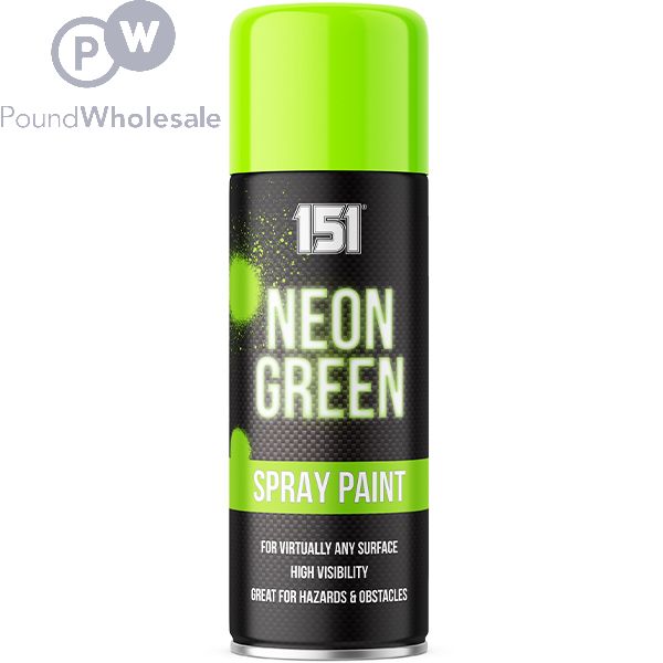 Wholesale 151 Neon Green Spray Paint 400ml Pound Wholesale