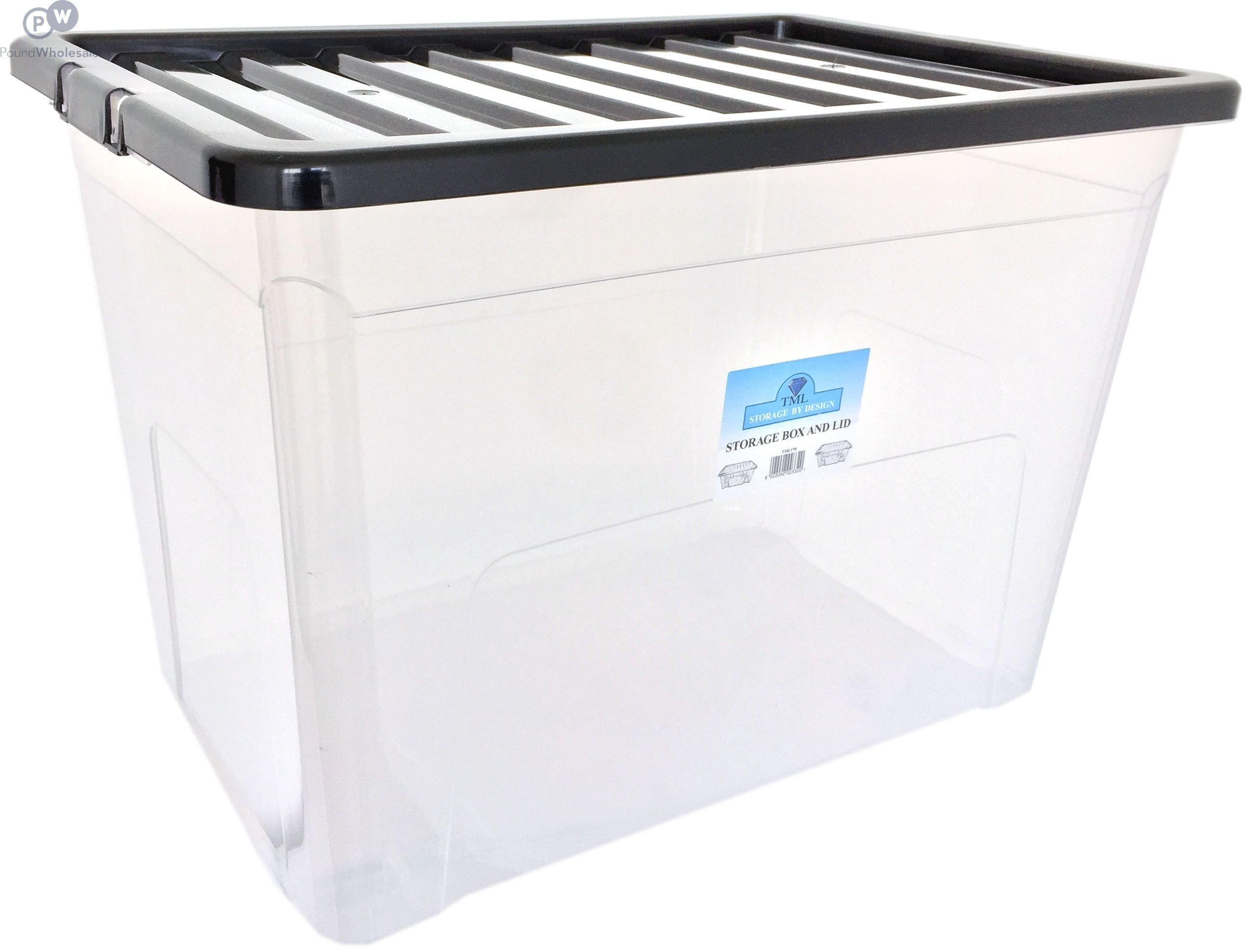Wholesale Plastic Storage Box With Lid Extra Large 70 Ltr