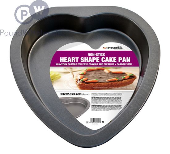 Wholesale Prima Non Stick Heart Shape Cake Pan 23 X 22 5 X 3 7cm Pound Wholesale