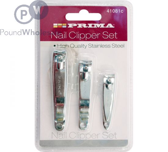 stainless steel nail clipper set