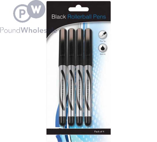 Wholesale Rollerball Pen Set Black Pk 3 Pound Wholesale