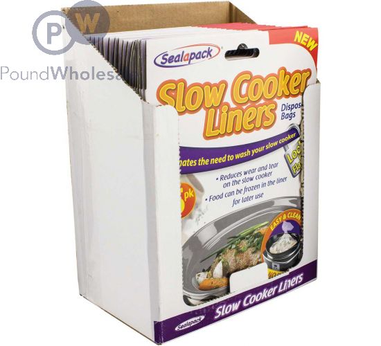 Wholesale Sealapack Slow Cooker Liners 5 Pack Cdu Pound Wholesale