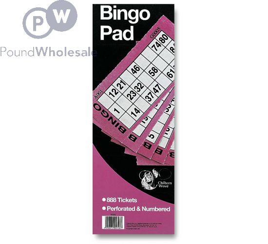 Wholesale Bingo Pad | Pound Wholesale