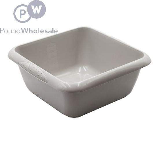 white square washing up bowl