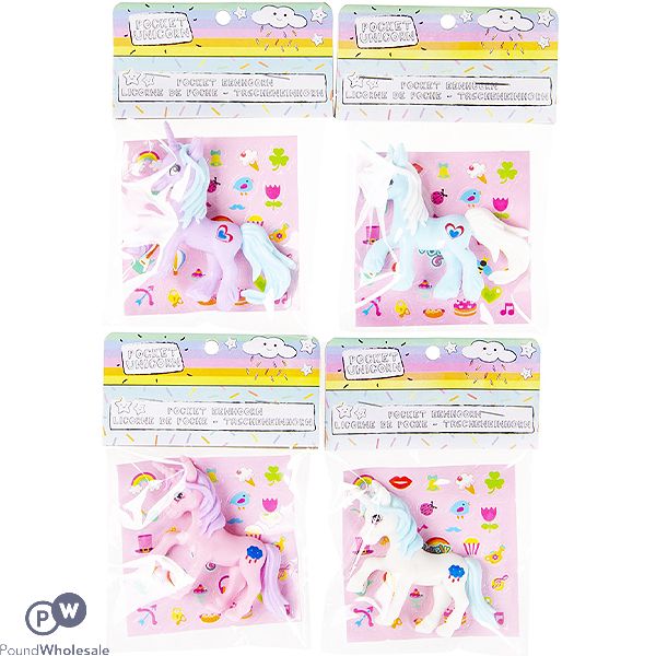 Pph Unicorn Stickers Beauty Set Assorted
