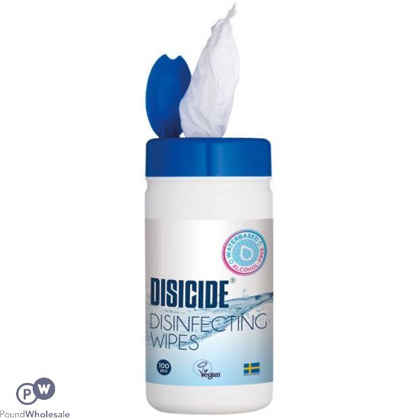 Disicide Disinfecting Wet Wipes 100 Pack