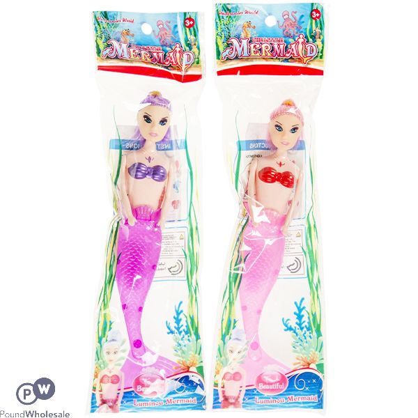 The Little Mermaid Action Figure Toy Assorted Colours