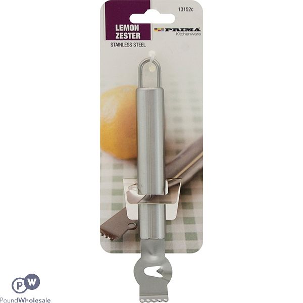 Prima Stainless Steel Lemon Zester