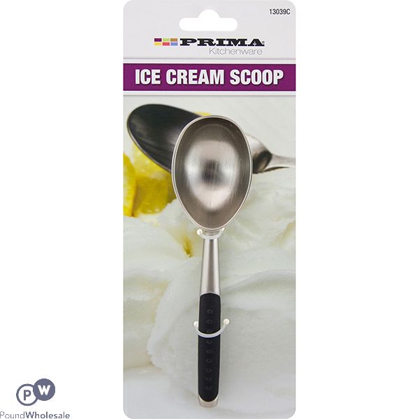 Prima Polished Chrome Ice Cream Scoop
