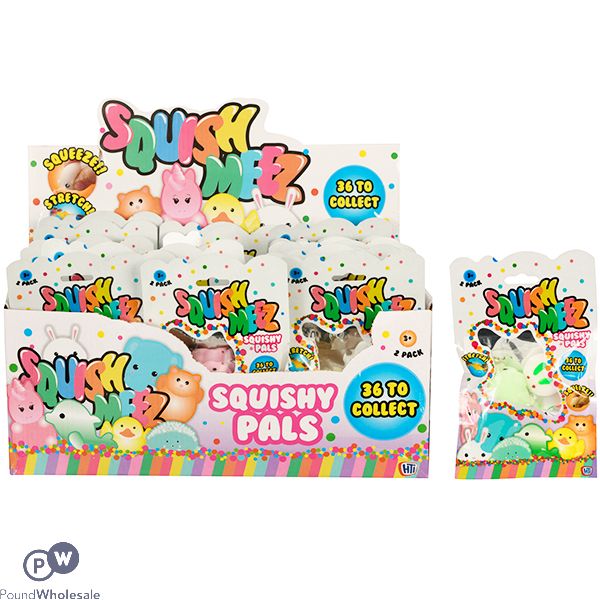 Squish Meez Squishy Pals Toys 2 Pack Assorted
