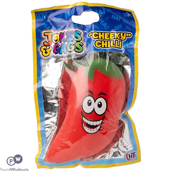 Jokes & Gags Cheeky Chilli Squish Toy