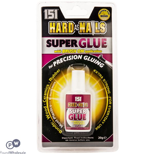 151 Hard As Nails Brush On Super Glue 20g