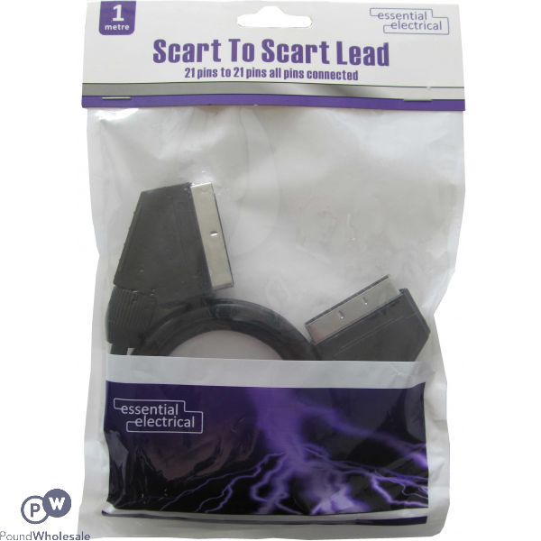 Scart To Scart Lead 1m