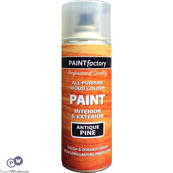 All Purpose Wood Colour Antique Pine Spray Paint 400ml (tough And Durable Finish With Long Lasting Protection)