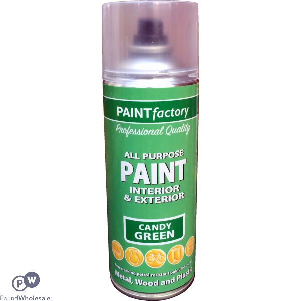 All Purpose Candy Green Spray Paint