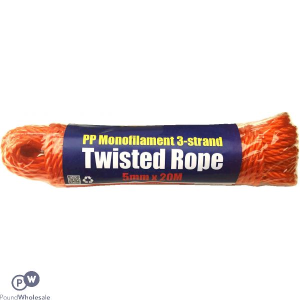 3 Strand Twisted Braded Rope 