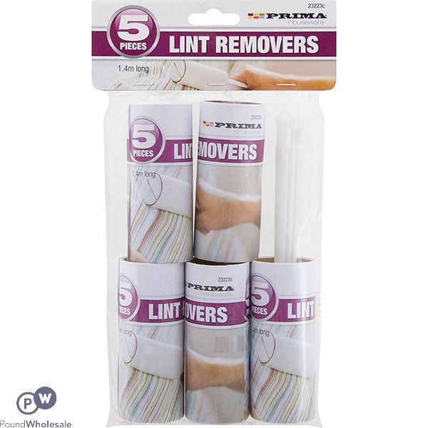 Prima Lint Removers With 5 Refills 1.4m