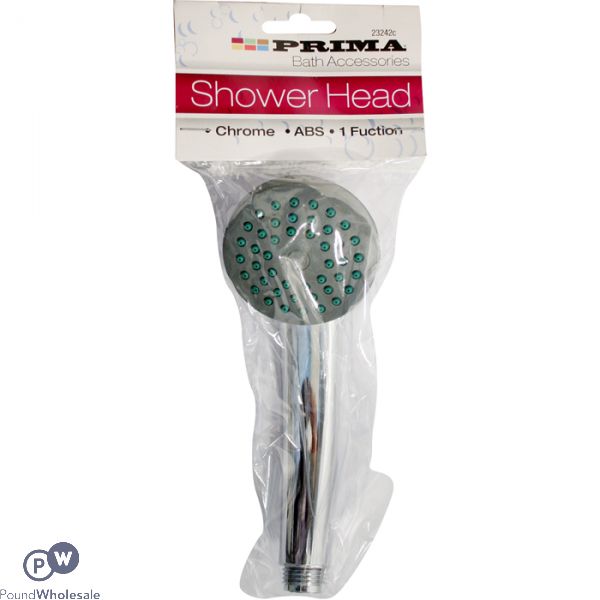 Prima Chrome 1 Function Shower Head 