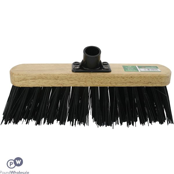 Marksman Stiff Black PVC Broom Head 11.5"