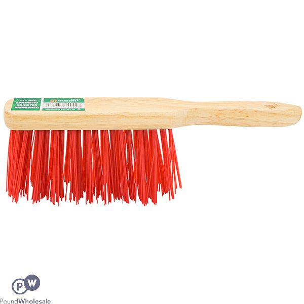 Marksman Red Synthetic Varnished Hand Brush 11"