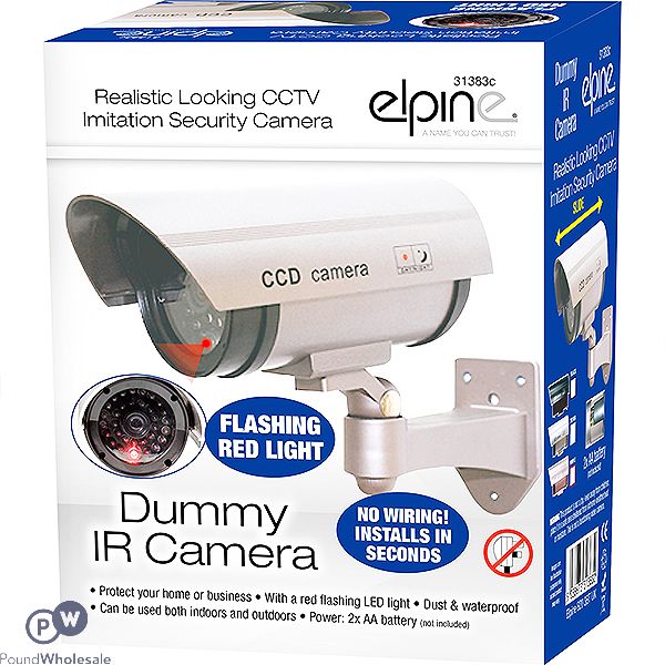 Elpine IR Dummy CCTV Camera