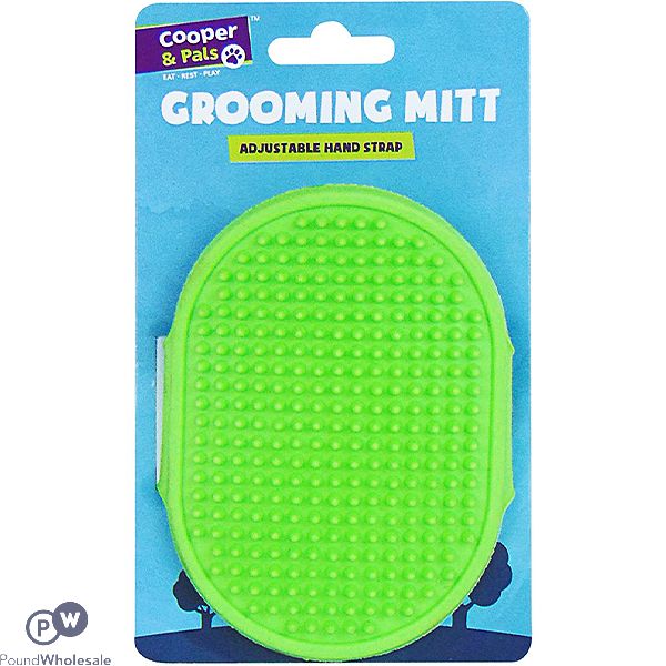 Cooper & Pals Adjustable Pet Grooming Mitt