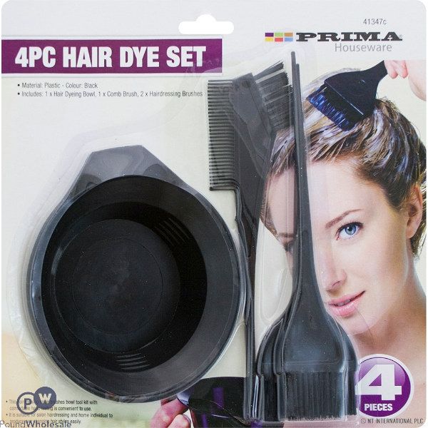 Prima Hair Dye Set 4pc