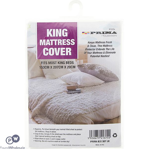 Prima King Mattress Cover 153 X 207 X 20cm