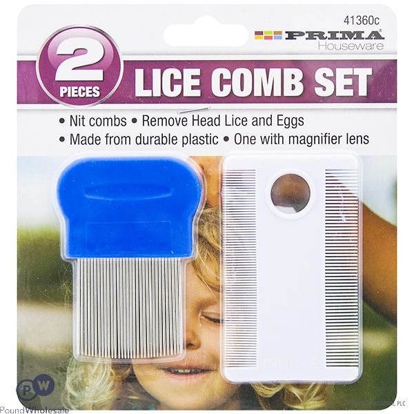Prima Head Lice Comb Set 2pc