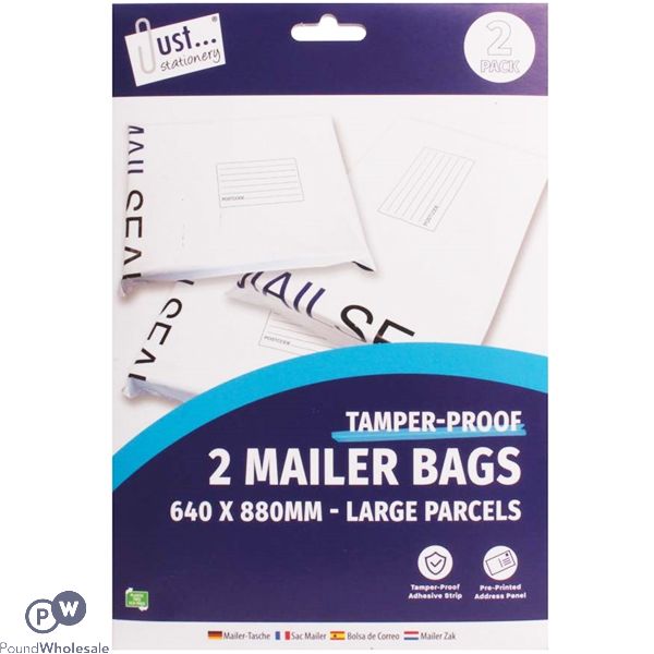Ee Mailer Bags Extra Large Pk/2