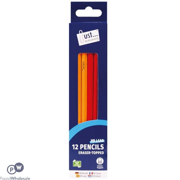 Pack Of 12 HB Pencils
