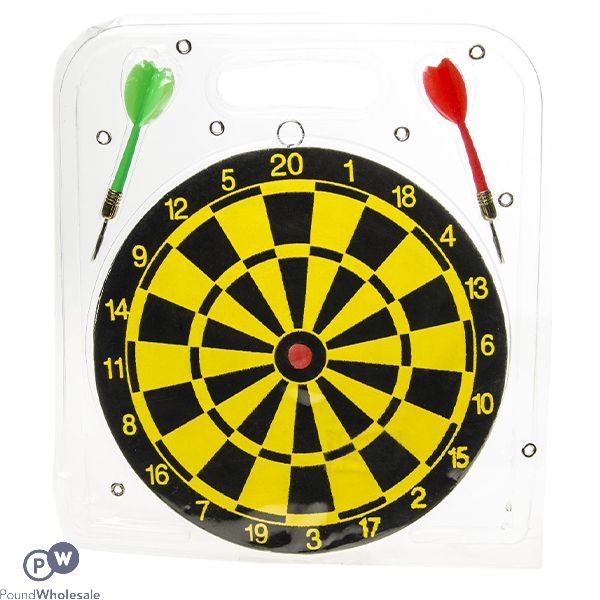 Dartboard & Darts Play Set 22.5cm