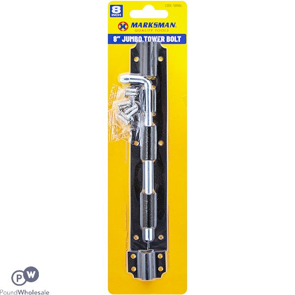 Marksman Jumbo Tower Bolt 8"