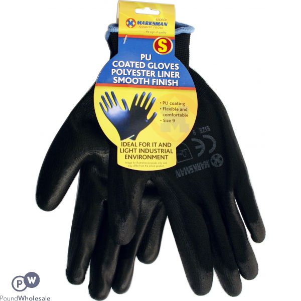 Marksman PU Coated Work Gloves Small
