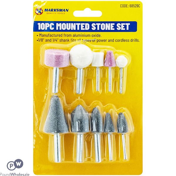 Marksman Mounted Stone Set 10pc