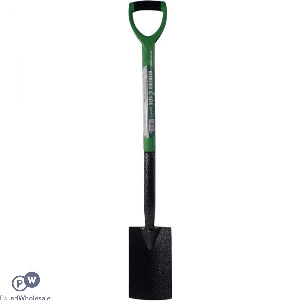 Marksman Steel Border Spade With PVC Handle